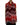 Shawl Jaspe Fire - Ecofriendly Fairtrade Hand-dyed Red Scarf - Quetzal Artisan