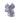 Shawl Lilac Grey - Handmade Organic Bamboo Chenille Wrap - Quetzal Artisan
