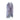 Shawl Lilac Grey - Handmade Organic Bamboo Chenille Wrap - Quetzal Artisan