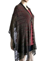 Shawl Moss Green - Pima Cotton and Bamboo - Lightweight - Quetzal Artisan