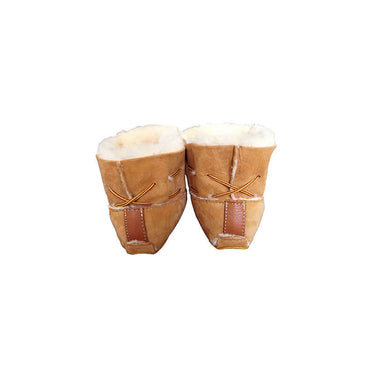 Sheepskin Short Boots - Women Warm Winter Moccasins Indoors - Quetzal Artisan
