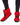 Red Short Boots - Women Native Canadian Fringed Ankle Boots - Quetzal Artisan