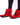 Red Short Boots - Women Native Canadian Fringed Ankle Boots - Quetzal Artisan