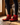 Red Short Boots - Women Native Canadian Fringed Ankle Boots - Quetzal Artisan