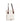 Shoulder Bag Ivory White - Handmade with Recycle Plastic - Quetzal Artisan