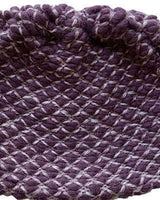 Scarf and Hat Mulberry Seashell - Alpaca Wool - Elegant & Warm - Quetzal Artisan