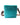 Small Bag Turquoise - Handmade of Recycled Plastic Fairtrade - Quetzal Artisan