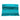 Table Runner Aquamarine - 68" x 17" - Handmade and Fairtrade - Quetzal Artisan
