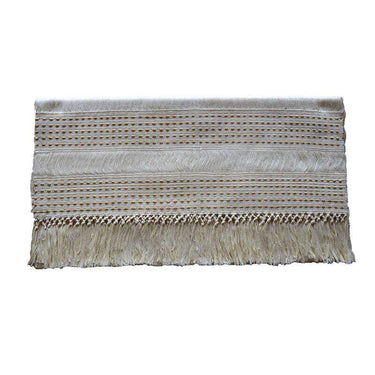 Table Runner Cream - 68" x 17" - Handmade en Fairtrade - Quetzal Artisan