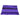 Table Runner Lilac - 68" x 17" - Handmade of Cotton and Fair - Quetzal Artisan
