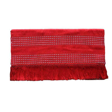 Table Runner Red Strawberry - 68" x 17" - Lovely & Fairtrade - Quetzal Artisan