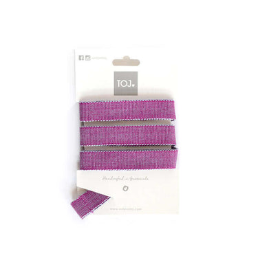 Violet Sandals - Lace Up - Cotton Straps - Beads Accessoire - Quetzal Artisan