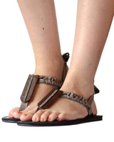 Sandals Black Sand - Cotton Straps - Handmade and Fairtrade - Quetzal Artisan