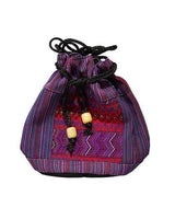 Bucket Bag Red - Handmade and Fairtrade - Quetzal Artisan