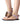 Sandals Mauve - Cotton Straps - Handmade and Fairtrade - Quetzal Artisan