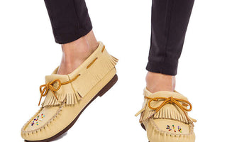 Native American Hiawatha Moccasins and Mukluk Boots deals