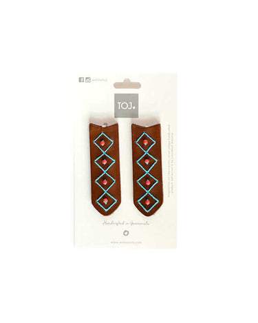 Sandals Coral - Cotton Straps - Beads Accessory - Fairtrade - Quetzal Artisan