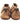 Baby Moccasins Bear Paw - Hiawatha Mooshide Babies Slippers - Quetzal Artisan