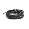 Bracelet Dark Night - For Men - Beautiful & Fairtrade - Quetzal Artisan