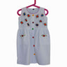 Cotton Dress Zinnias 8 - Ages 2-3 years - Pretty & Fairtrade - Quetzal Artisan