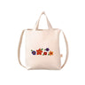 Tote Bag Wild Flowers - Medium Fairtrade Ecru Cotton Shopper
