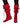 Fringed Red Boots - Handmade Native Canadian Suede Mukluks - Quetzal Artisan
