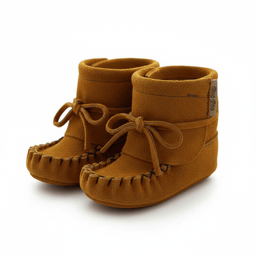 Kids Mukluk Booties - Soft Soles Moccasins Infants Toddlers - Quetzal Artisan