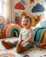 Kids Mukluk Booties - Soft Soles Moccasins Infants Toddlers - Quetzal Artisan