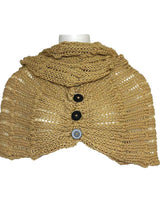 Infinity Scarf Dark Citrine - Handmade from Organic Cotton - Quetzal Artisan