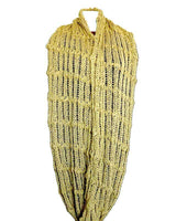 Infinity Scarf Dark Citrine - Handmade from Organic Cotton - Quetzal Artisan