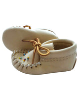 Kids Beaded Moccasins - Hiawatha Slippers - Baby & Toddler - Quetzal Artisan