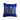 Mayan Cushion Cover Blue - Cotton - Colorful and Fairtrade - Quetzal Artisan