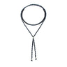 Men Necklace Navy Blue - Trendy, Handmade and Fairtrade - Quetzal Artisan