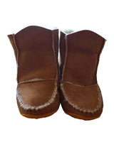 Moccasin Boots Sheepskin - Women Handmade Fur House Slippers - Quetzal Artisan