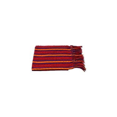 Multicolour Scarf - Mayan Design Handmade and Fairtrade - Quetzal Artisan
