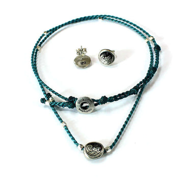 Necklace & Earrings Water - Pretty, Handmade and Fairtrade - Quetzal Artisan