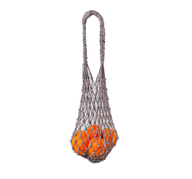 Net Bag Violet - Macrame - Natural Dyes - Ecofriendly & Fair - Quetzal Artisan