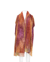 Shawl Coral Gold - Organic Bamboo - Fairtrade & Sustainable - Quetzal Artisan