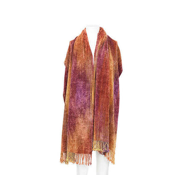 Shawl Coral Gold - Organic Bamboo - Fairtrade & Sustainable - Quetzal Artisan