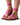 Pink Sandals - Cotton Straps - Beads Accessory - Fairtrade - Quetzal Artisan