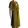 Poncho Tunic Olive Green - Apaca wool - Beautiful Handmade - Quetzal Artisan