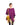 Poncho Plum Purple - Women Fringed Organic Wool Pullover - Quetzal Artisan