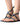 Sandals Black White - Lace Up - Cotton Straps - Fairtrade - Quetzal Artisan