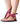 Sandals Dark pink - Cotton Straps - Handmade and Fairtrade - Quetzal Artisan