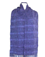 Scarf Lilac - Natural dyes - Handwoven - Ecofriendly & Fair - Quetzal Artisan