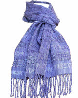 Scarf Lilac - Natural dyes - Handwoven - Ecofriendly & Fair - Quetzal Artisan