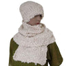 Scarf and Hat Boucle Natural - Handmade, Stylish and Warm - Quetzal Artisan