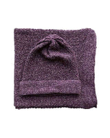 Scarf and Hat Mulberry - For Men - Fashionable, Soft & Warm - Quetzal Artisan