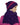 Scarf and Hat Purple - Handmade - Merino Wool & Organic Cotton - Quetzal Artisan