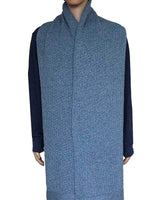 Scarf and Hat Sea Foam - Men's Alpaca Wool Scarf Beanie Set - Quetzal Artisan